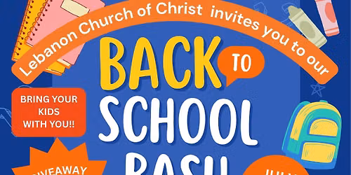 Back to School Bash