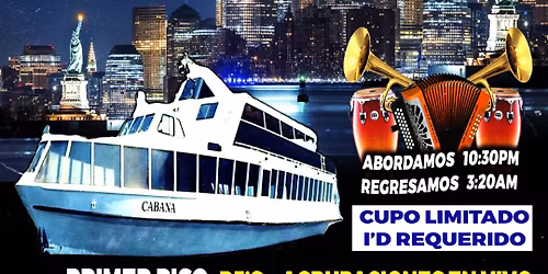RUMBA LATINA EN BARCO + AGRUPACIONES + DJS + MANHATTAN NY