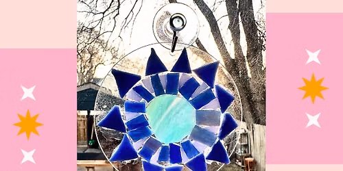 Stained Glass Suncatcher and Glass Cutting with Jenny Sue