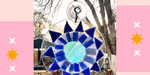 Stained Glass Suncatcher and Glass Cutting with Jenny Sue