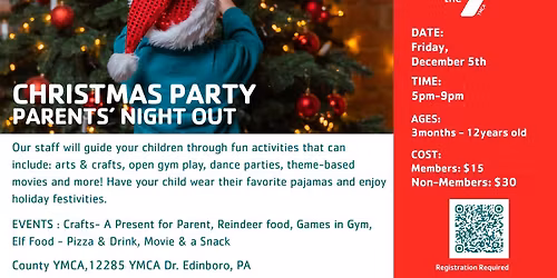 Parents' Night Out Christmas Party