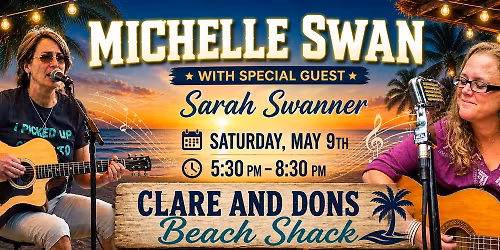 Clare and Don's Beach Shack with special guest Sarah Swanner!