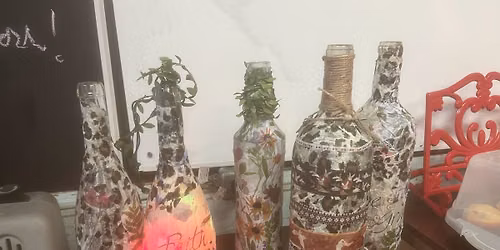Decoupage Lantern Workshop