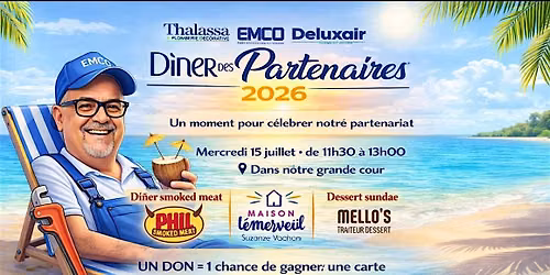 Diner des Partenaire - EDITION 2026