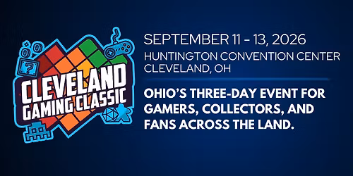 Cleveland Gaming Classic Convention 2026