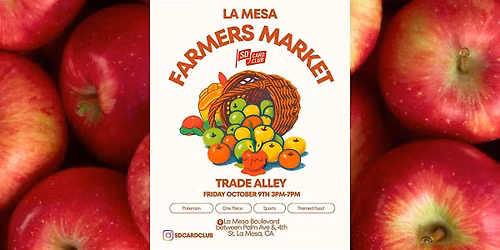 La Mesa Farmers Market Trade Alley
