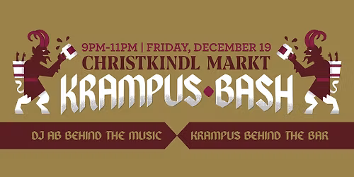 Krampus Bash at the Christkindl Markt