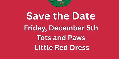 Tots and Paws Little Red Dress
