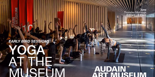 June Early Bird Yoga at the Museum
