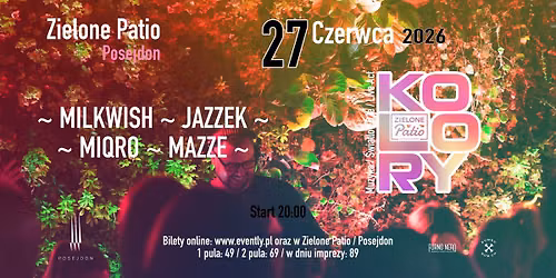 KOLORY x Zielone Patio | 27.06.2026 | Szczecin \u2013 Posejdon \ud83c\udf89