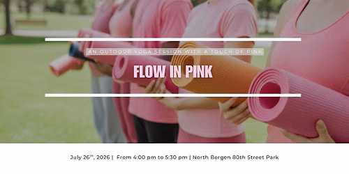 Flow in Pink \u2014 Outdoor Yoga with a touch of Pink