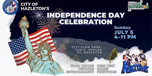 CITY OF HAZLETON's Independence Day *FIREWORK* Celebration
