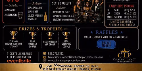 Black History Month Steppers Gala: Chicago vs. Detroit