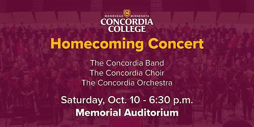 2026 Concordia College Homecoming Concert