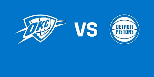 Oklahoma City Thunder vs. Detroit Pistons