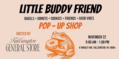 Little Buddy Friend Bakery Pop-Up