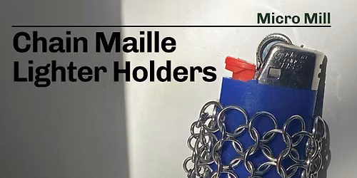 Chain Maille Lighter Holders