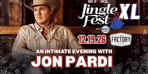 92.3 WIL's Jinglefest: An Intimate Evening With Jon Pardi