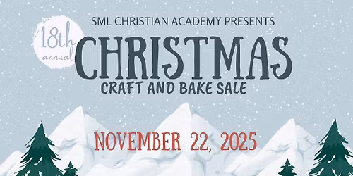 18th Annual Christmas Bake and Craft Fair by SML Christian School