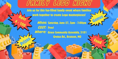 Family Fun Night - Lego Night!