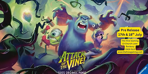 The Hive Gaming Lorcana  Attack of the Vine!  Pre Release