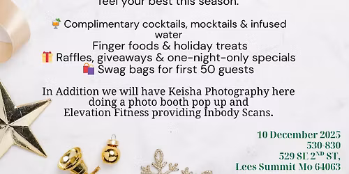 Merry & Bright self-care night