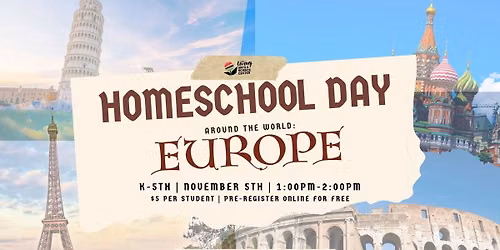 Homeschool Day "Around The World" | Europe (K-5th)