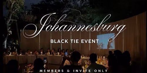 Black Tie Event