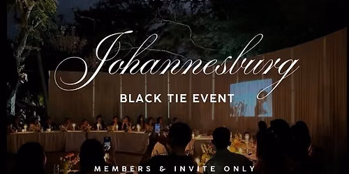 Black Tie Event