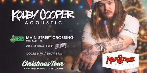 Kolby Cooper Acoustic Christmas Tour | LIVE at Main Street Crossing