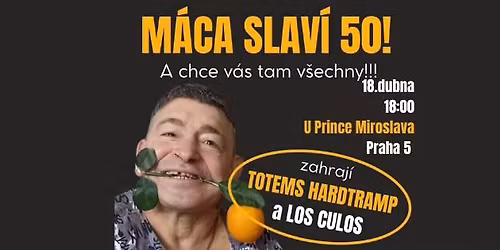 M\u00e1ca slav\u00ed 50! A chce v\u00e1s tam v\u0161echny!