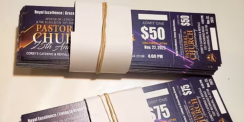 25th Pastoral\/Church Anniversary