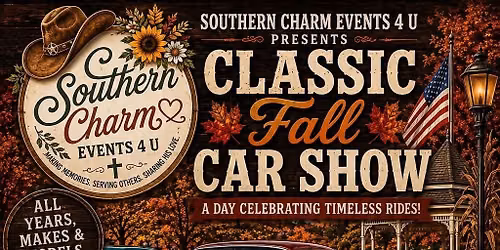 Classic fall car show