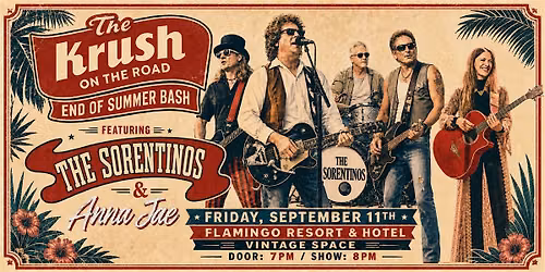 The Krush On the Road: End of Summer Bash - with Danny Sorentino & Anna Jae