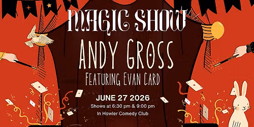 Andy Gross at Magoobys Joke House