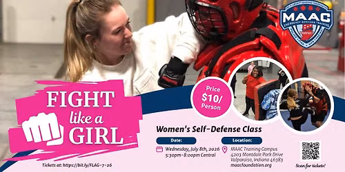 Fight Like a Girl Women's Self-Defense Class
