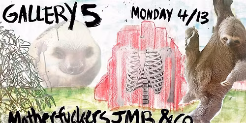 Motherfuckers JMB & Co (members of animal collective, GWAR, alter-natives)