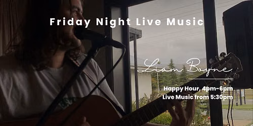 Friday Night Live at Glenfalloch - Liam Boyne
