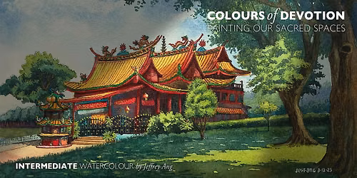 Watercolour Painting Course Intermediate by Jeffrey Ang