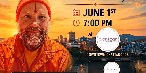BhaktiYogaMonk Event - Monk Chat in Chattanooga TN on June 1st
