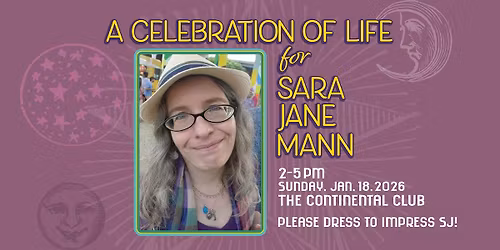 A Celebration of Life for Sara Jane Mann