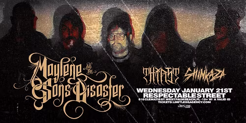 Maylene and the Sons of Disaster in West Palm Beach