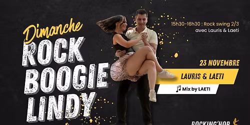Dimanche Rock-Boogie-Lindy le 23 novembre
