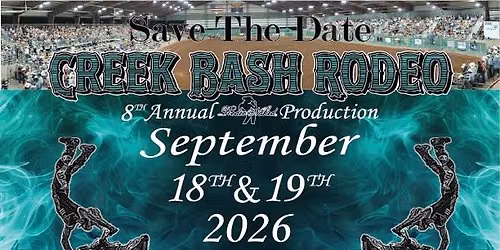 8th Annual Creek Bash Rodeo 