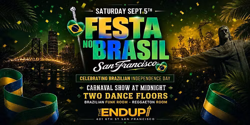 "FESTA NO BRASIL" TWO DANCE FLOORS | SAN FRANCISCO