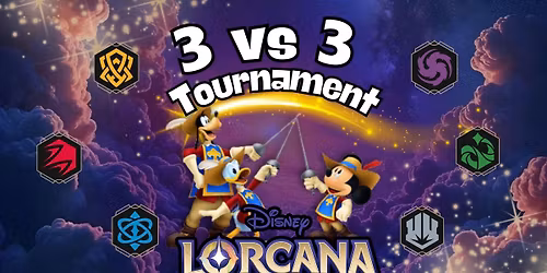 3 vs 3 Lorcana Tournament