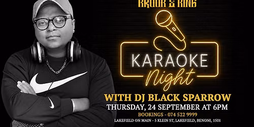 Karaoke Night at Krook & King