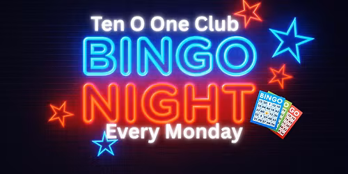 Bingo Night @ Ten O One