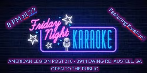 Friday Night Karaoke