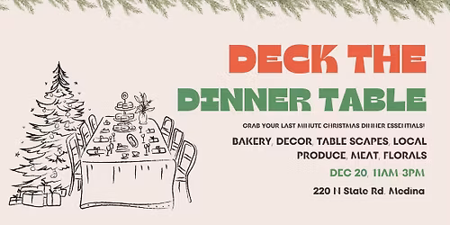 Deck the Dinner Table \ud83c\udf7d\ufe0f\ud83c\udf56\ud83e\udd67\u2728